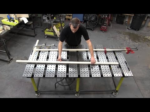 Download Video Сварочный Стол. Welding Table Build. Custom Easy. Part 2.