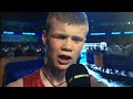 Charlie Flynn's Post-Fight interview after winning Commonwealth Gold Medal