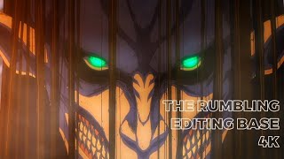 Eren Starts The Rumbling Editing Base Twixtor In 4K