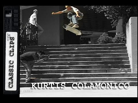 Kurtis Colamonico Skateboarding Classic Clips #137 Long Beach