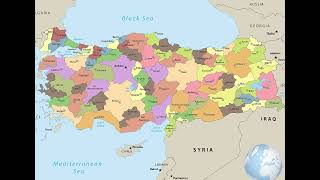 türkiye haritası [ map of Turkey ]