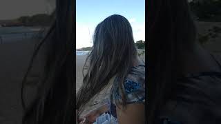 Coroa Paquerando Na Praia