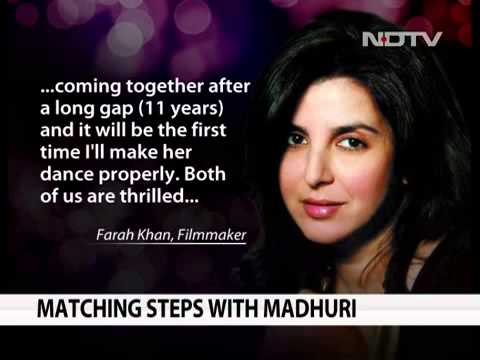 News Farah Khan To Choreograph Madhuri Dikshit and Ranbhir Kapoor12April2013...