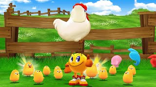 Pac-Man Party - Minigames - Pac-Man Vs Blinky Vs Pinky Vs Inky