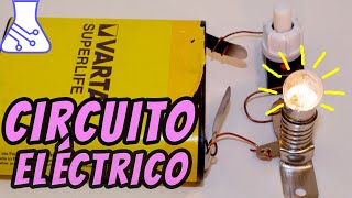 Circuito Básico Eléctrico. Electrónica. Proyecto De Ciencias.