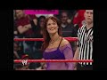 WWE Raw - Kane interrupts Lita's Match - 04.19.2004