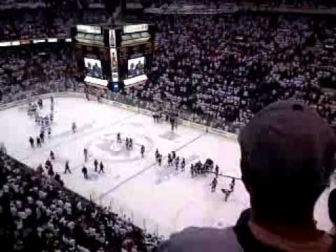 The Final Seconds Of Mellon Arena  And Handshake 
