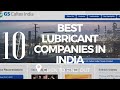 Top 10 Best Lubricant Companies In India