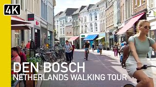 Den Bosch, Netherlands 4K Street Walk | 'S-Hertogenbosch Street Life