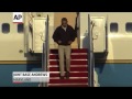 Raw: Obama Stumbles on Air Force One Steps