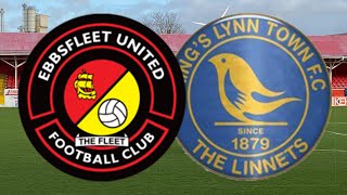 HIGHLIGHTS: EBBSFLEET V KING'S LYNN TOWN - FA TROPHY 2ND ROUND