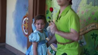 Daisy Has A Gift For Peter Pan, And Tells Him She Loves Him At Magic Kingdom