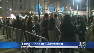 Long Lines At Clusterfest Not Funny