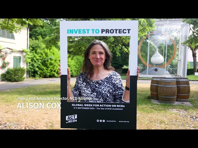 Watch The benefits to invest in NCDs — Alisson Cox, NCD Alliance on YouTube.