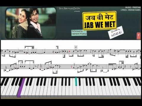 Tum se hi (Jab we met ) Piano cover
