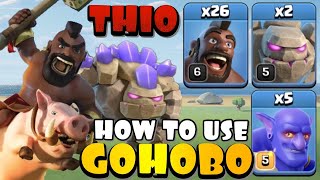 Anyone Can Do This Th10 Gohobo Attack Strategy - Best Th10 Attack Strategies In Clash Of Clans