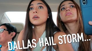 I Got Caught in a Scary Hail Storm in Dallas...