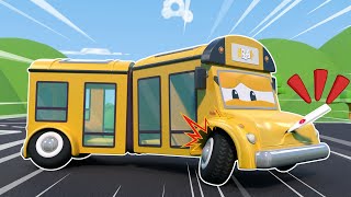 Помогите! Школьный Автобус Волнуется И Не Может Забрать Детей | Машины Спасатели Для Детей | Ремонт