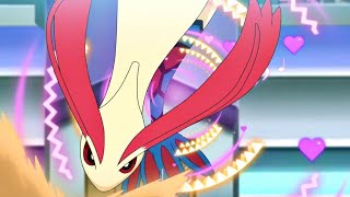Dracovish Vs Milotic Sub - Ash Vs Cynthia - Pokémon Journeys The Series