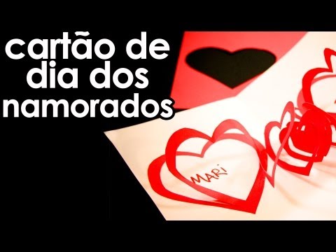 Cartão especial para o Dia dos Namorados