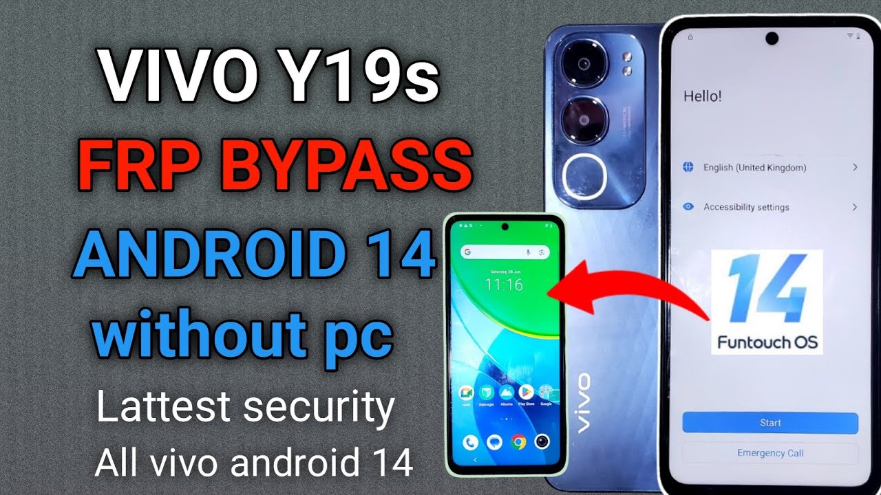 Vivo Y19s FRP Bypass Without PC | 100% Working Method Vivo Y19s FRP Bypass Without PC | 100% Working Method