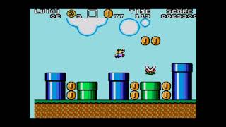 Luigi In Super Boy 4 Master System - Wip