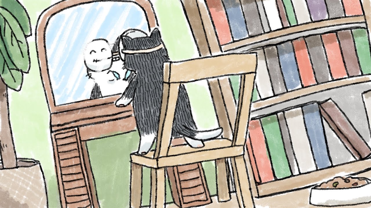 『おめん猫』シリーズ #8アップ!