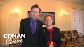 Conan Meets The President Of Finland - Conan25: The Remotes