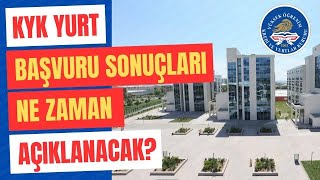 2023 Kyk Yurt Başvuru Sonuçlari Ne Zaman Açiklanacak? Kyk Yurt Sonuçlari Açiklandi Mi?