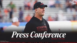 Stanford Football Postgame Press Conference Virginia