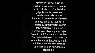 Küçük Bi̇r Ri̇cam Var