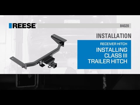 Mazda CX-9 Hitch Install | 84020 | REESE® Class III Trailer Hitch