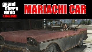 Gta Online - How And Where To Get The Mariachi Car Thelma And Louise Car