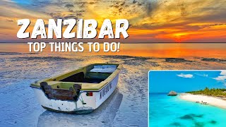 Zanzibar 🇹🇿 - Top 10 things to do! 💖