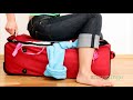 Travel Tips: How to Pack Your Luggage Like a Pro for a Trip || Space Saving Military Style