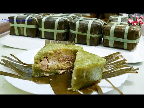 Cách làm bánh chưng ngày tết