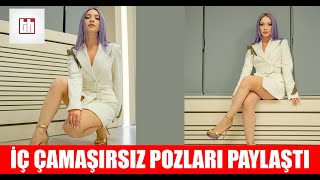 Şarkıcı Ece Seçkin Instagramdan Peş Peşe İç Çamaşırsız Pozlarını Paylaştı