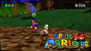 Trying Out Luigis Mansion 64 Romhack Super Mario 64 Ex Coop Pc No Commentary