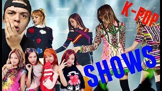 REACCIONANDO A BLACKPINK (K-POP) A SUS CONCIERTOS -SON INCREIBLES