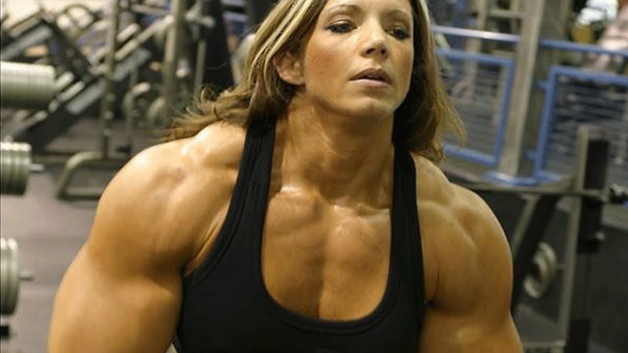 Muscle women biceps