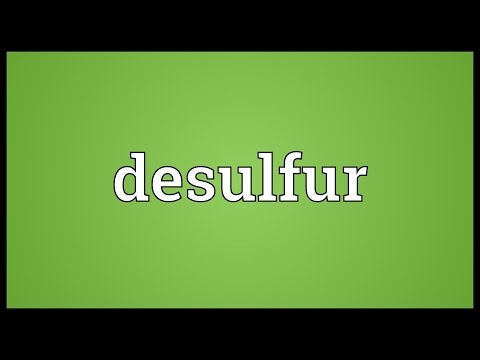 Header of desulfur