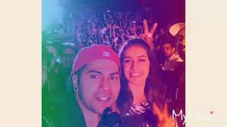 Varun dhawan birthday wishes from shraddha kapoor