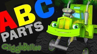 Monster Truck Alphabet Rhyme Fun Learning With Monster Trucks For Kids Gigglebellies