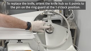 Hobart HS Slicer - Knife Removal