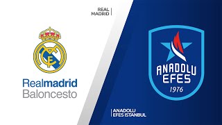 Real Madrid - Anadolu Efes Istanbul Highlights |Turkish Airlines EuroLeague, RS 
