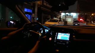 2018 Model Honda Cıvıc Gece gezmesi vol1