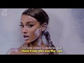 Ariana Grande - God is a woman (Lyrics + Español) Video Official