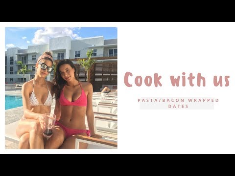 BACON WRAPPED DATES AND PASTA | DIY VIDEO