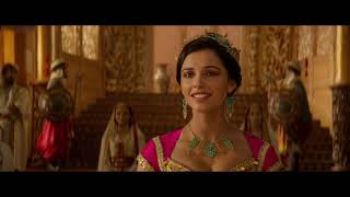 Aladdin (2019) Princess Jasmine Red Dress Scene