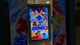 Multiple Sonic 3 Movie Ads Spotted At An Airport Youtube Shorts